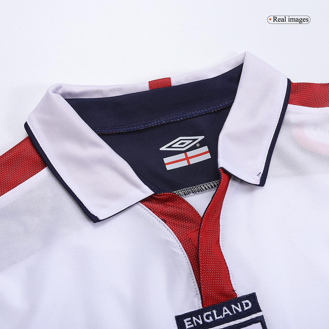 David Beckham x Retro England Home Jersey Euro Cup 2004 - Image 6