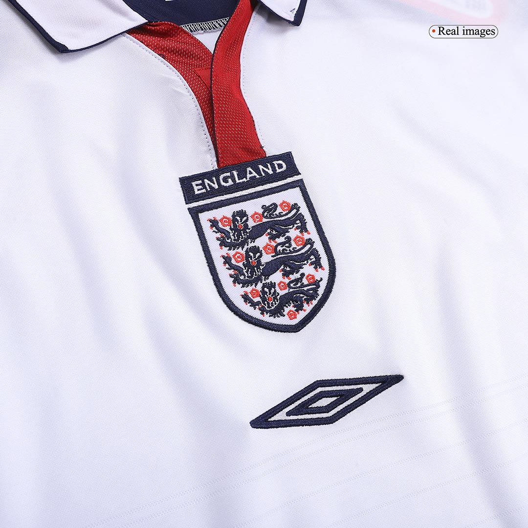 David Beckham x Retro England Home Jersey Euro Cup 2004 - Image 7