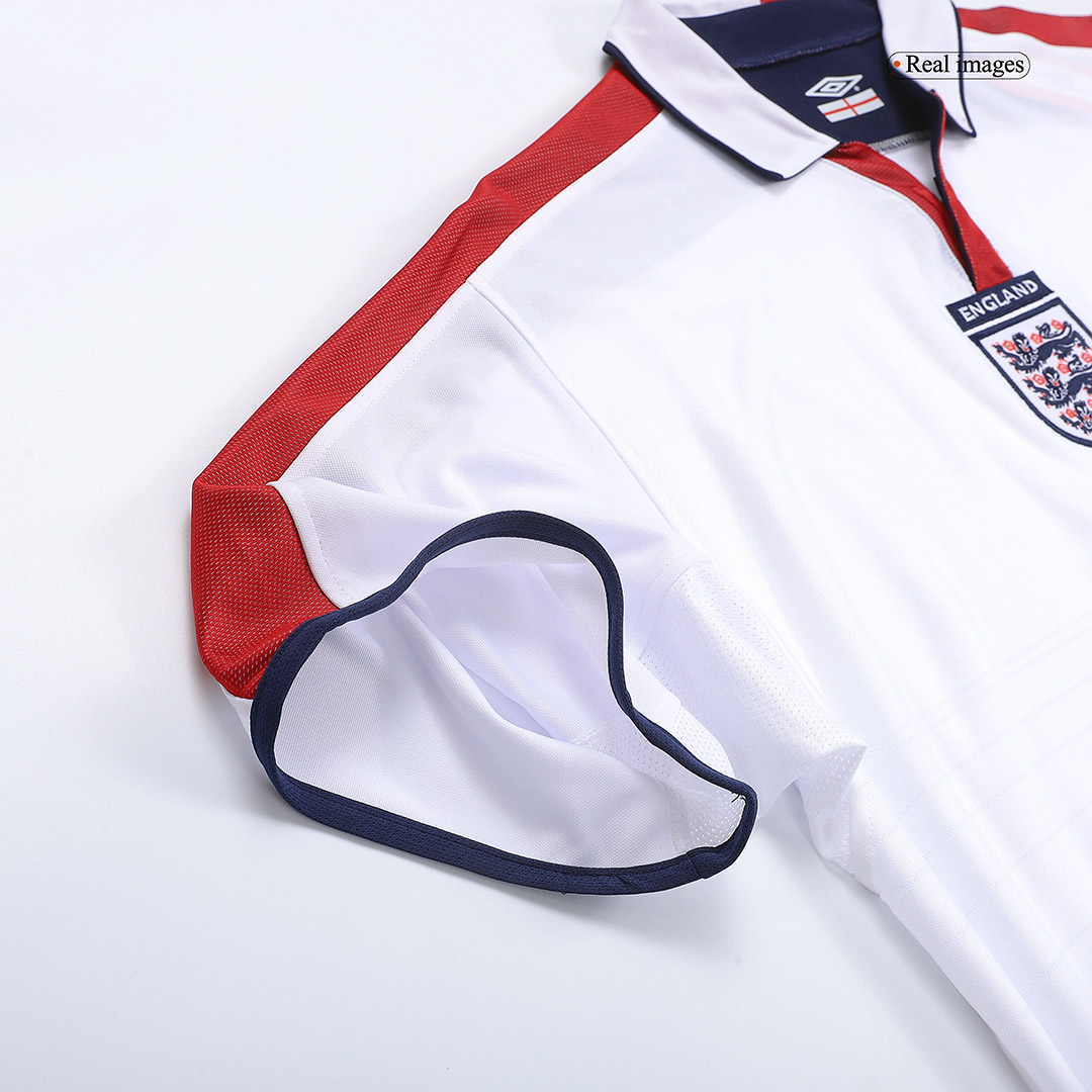 David Beckham x Retro England Home Jersey Euro Cup 2004 - Image 8