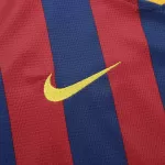 Messi #10 Retro Barcelona Home Jersey 2013/14 - minejerseys