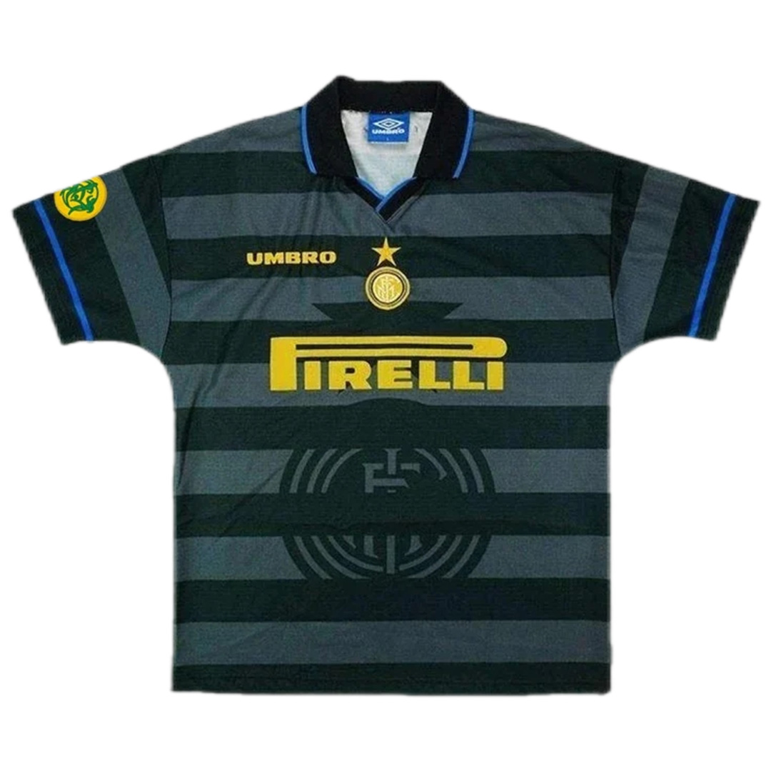 Ronaldo x Retro Inter Milan UEFA Cup Away Jersey 1997/98 - Image 2