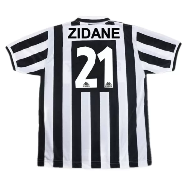 Zidane #21 Retro Juventus Home Jersey 1996/97 - minejerseys