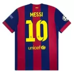 Messi #10 Retro Barcelona Home Jersey 2014/15 - minejerseys