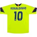 Ronaldinho #10 Retro Barcelona Away Jersey 2005/06 - minejerseys