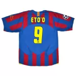 ETO'O #9 Retro Barcelona UCL Final Home Jersey 2005/06 - minejerseys