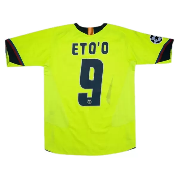ETO'O #9 Retro Barcelona Away Jersey 2005/06 - minejerseys
