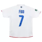 Figo #7 Retro Inter Milan 100th Anniversary Away Jersey 2007/08 - minejerseys