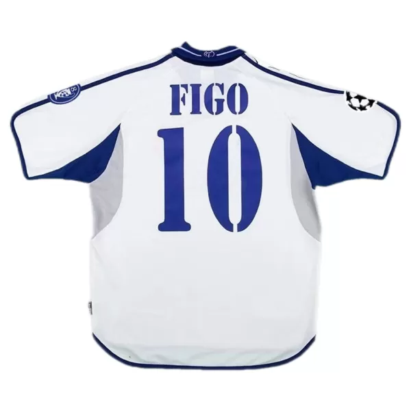Figo #10 Retro Real Madrid Home Jersey 2000/01 - minejerseys