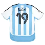 Messi #19 Retro Argentina Home Jersey World Cup 2006 - minejerseys