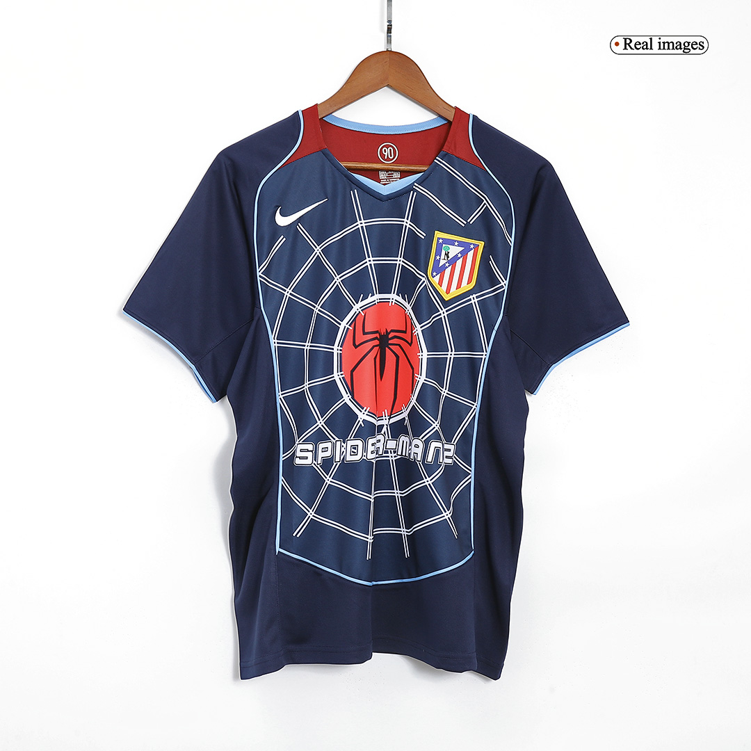 Fernando Torres x Retro Atletico Madrid Away Jersey 2004/05 - Image 4