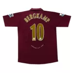 Bergkamp #10 Retro Arsenal Home Jersey 2005/06 - minejerseys