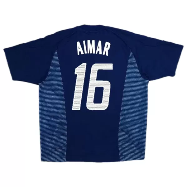 AIMAR #16 Retro Argentina Away Jersey World Cup 2002 - minejerseys