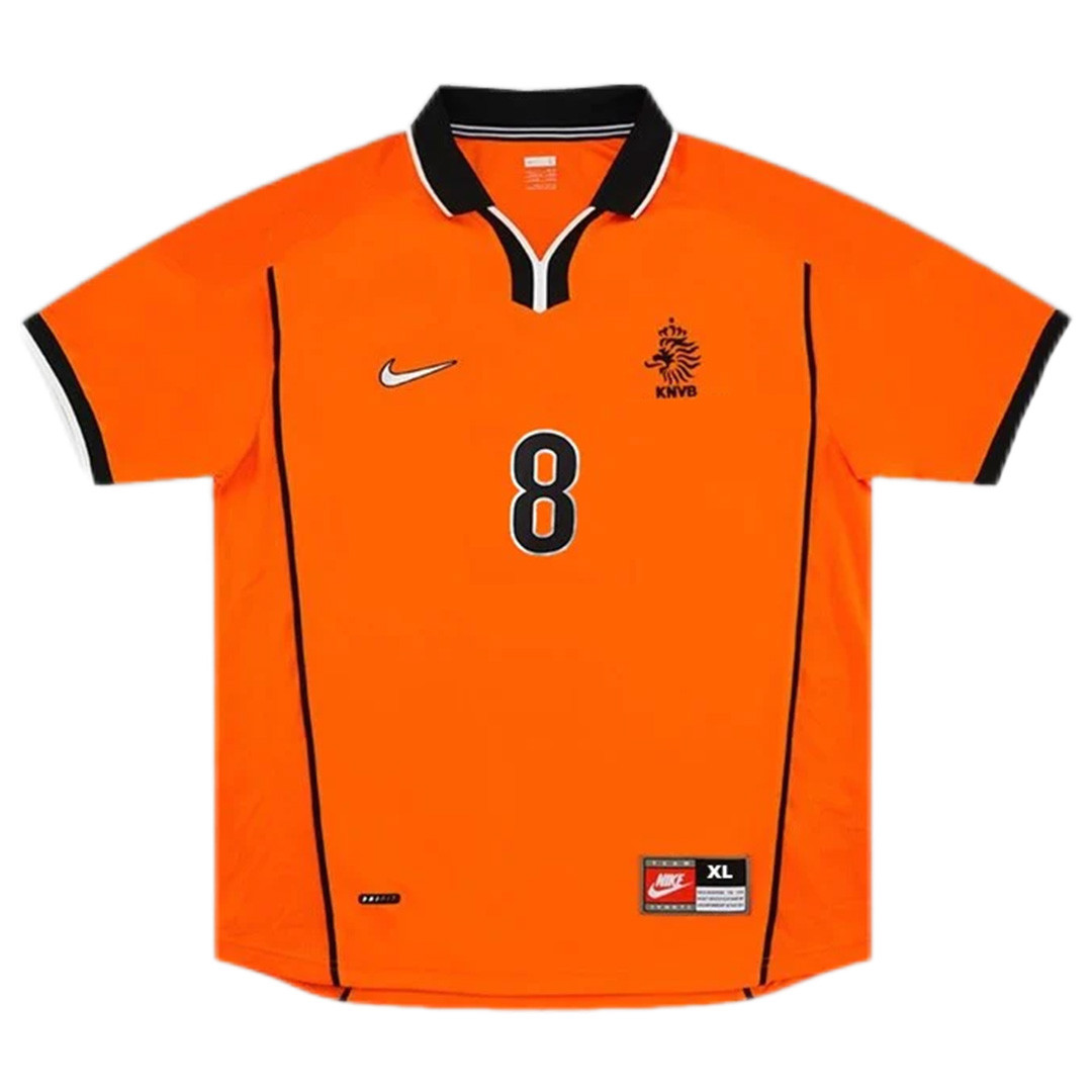 Dennis Bergkamp x Retro Netherlands Home Jersey World Cup 1998 - Image 2