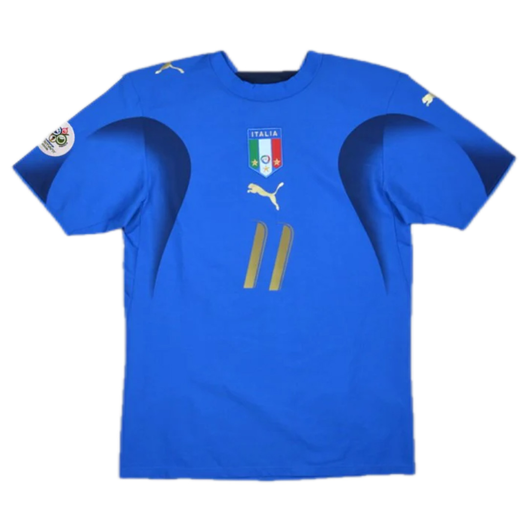 Alberto Gilardino x Retro Italy Home Jersey 2006 - Image 2