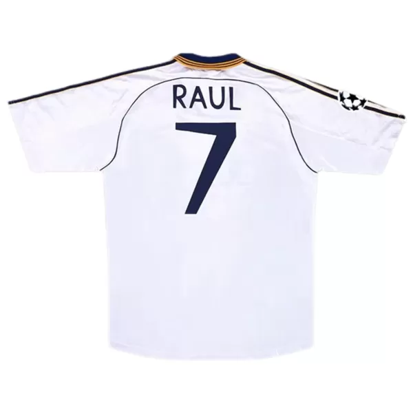 RAUL #7 Retro Real Madrid Home Jersey 1998/00 - minejerseys