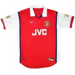 Bergkamp #10 Retro Arsenal Home Jersey 1998/99 - minejerseys