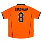 BERGKAMP #8 Retro Netherlands Home Jersey World Cup 1998 - minejerseys