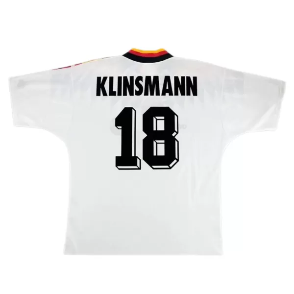 KLINSMANN #18 Retro Germany Jersey Home 1994 - minejerseys