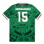 HERNANDEZ #15 Retro Mexico Home Jersey World Cup 1998 - minejerseys
