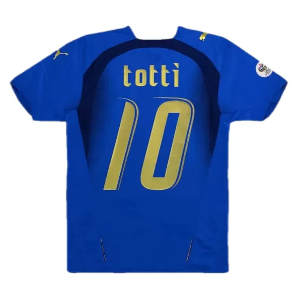 TOTTI #10 Retro Italy Home Jersey World Cup 2006 - minejerseys