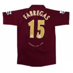 FABREGAS #15 Retro Arsenal Home Jersey 2005/06 - minejerseys