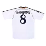 McMANAMAN #8 Retro Real Madrid Home Jersey 1998/00 - minejerseys