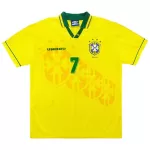 BEBETO #7 Retro Brazil Home Jersey World Cup 1994 - minejerseys