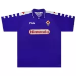 Rui Costa #10 Retro Fiorentina Home Jersey 1998/99 - minejerseys