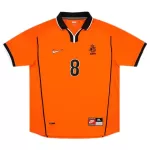 BERGKAMP #8 Retro Netherlands Home Jersey World Cup 1998 - minejerseys