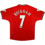 BECKHAM #7 Retro Manchester United Home Jersey 2000/02 - minejerseys