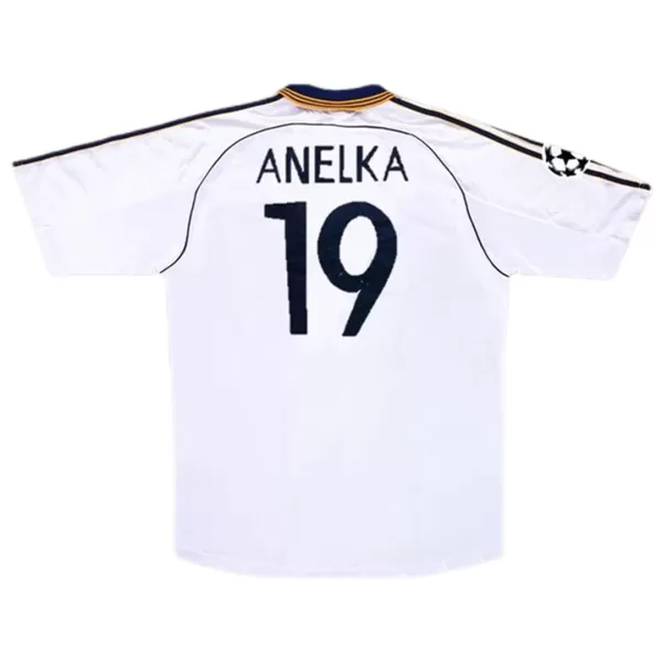 ANELKA #19 Retro Real Madrid Home Jersey 1998/00 - minejerseys