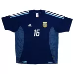 AIMAR #16 Retro Argentina Away Jersey World Cup 2002 - minejerseys