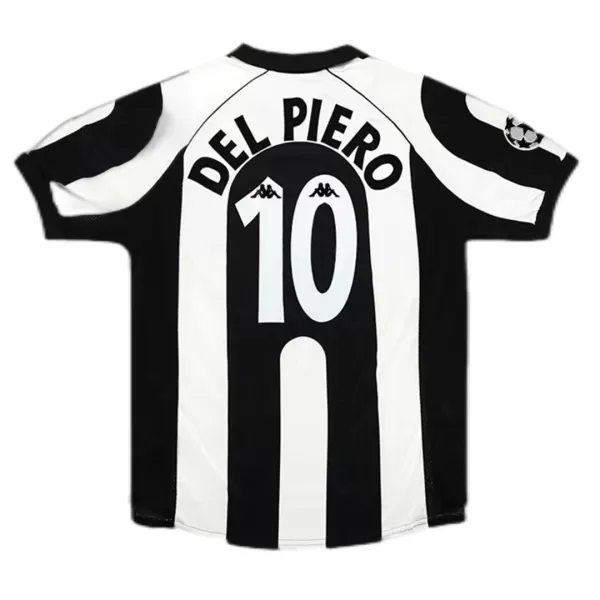 Del Piero #10 Retro Juventus Home Jersey 1997/98 - minejerseys