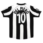 Del Piero #10 Retro Juventus Home Jersey 1997/98 - minejerseys