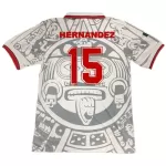 HERNANDEZ #15 Retro Mexico Away Jersey World Cup 1998 - minejerseys