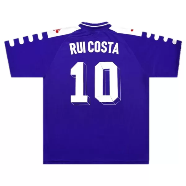 Rui Costa #10 Retro Fiorentina Home Jersey 1998/99 - minejerseys