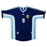 BATISTUTA #9 Retro Argentina Away Jersey World Cup 1998 - minejerseys
