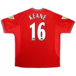 KEANE #16 Retro Manchester United Home Jersey 2000/02 - minejerseys