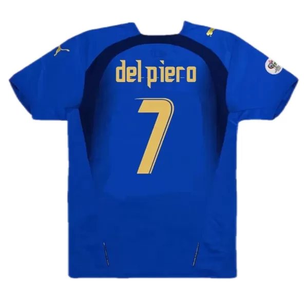 Del Piero #7 Retro Italy Home Jersey World Cup 2006 - minejerseys