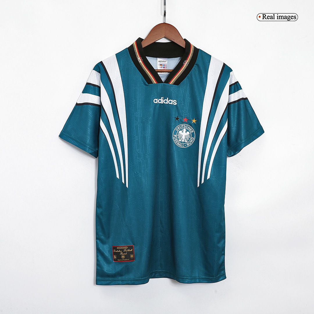 Andreas Möller x Germany Retro Jersey Away Euro Cup 1996 - Image 3