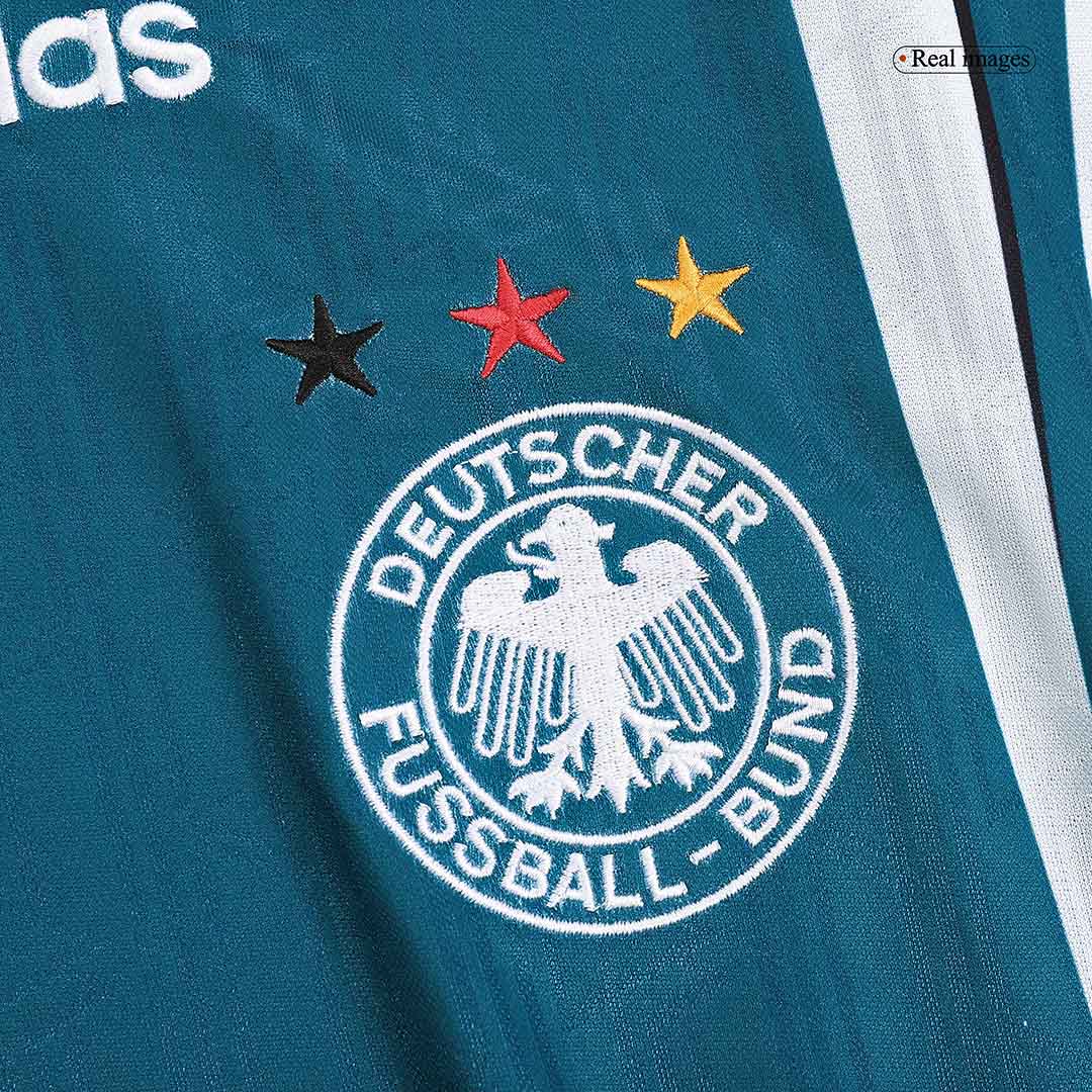 Andreas Möller x Germany Retro Jersey Away Euro Cup 1996 - Image 6