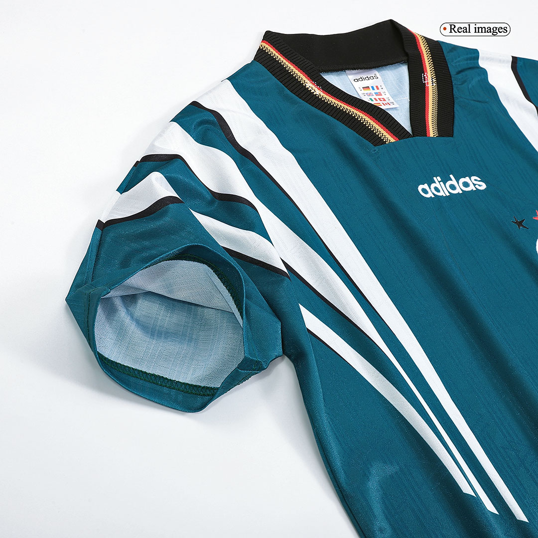 Andreas Möller x Germany Retro Jersey Away Euro Cup 1996 - Image 9