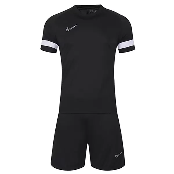 NK-762 Customize Team Jersey Kit(Shirt+Short) Black - minejerseys
