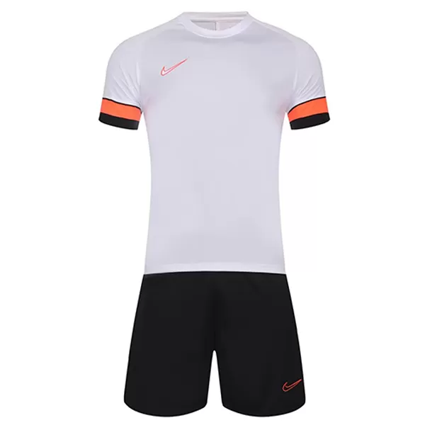 NK-762 Customize Team Jersey Kit(Shirt+Short) White - minejerseys