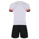 NK-762 Customize Team Jersey Kit(Shirt+Short) White - minejerseys