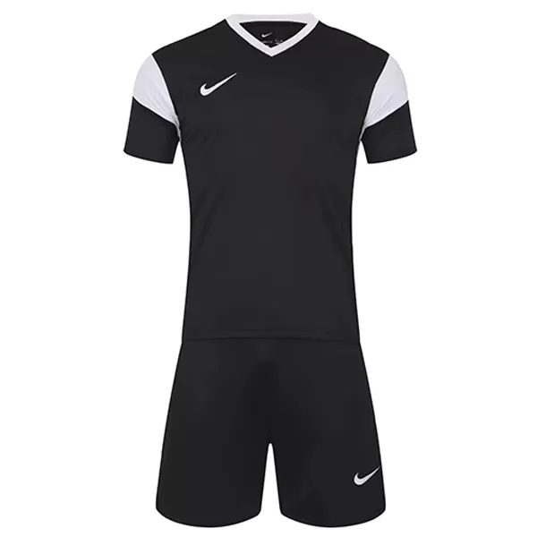 NK-761 Customize Team Jersey Kit(Shirt+Short) Black - minejerseys