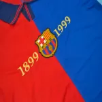 Retro Barcelona Home Long Sleeve Jersey 1999/00 - minejerseys