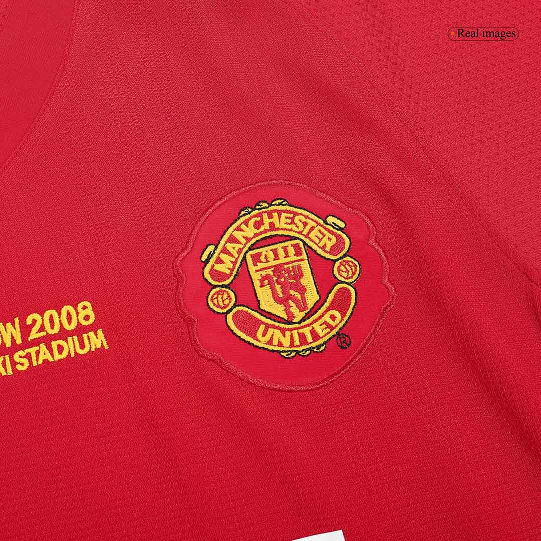 Cristiano Ronaldo x Retro Manchester United UCL Final Home Jersey 2007/08 - Image 7