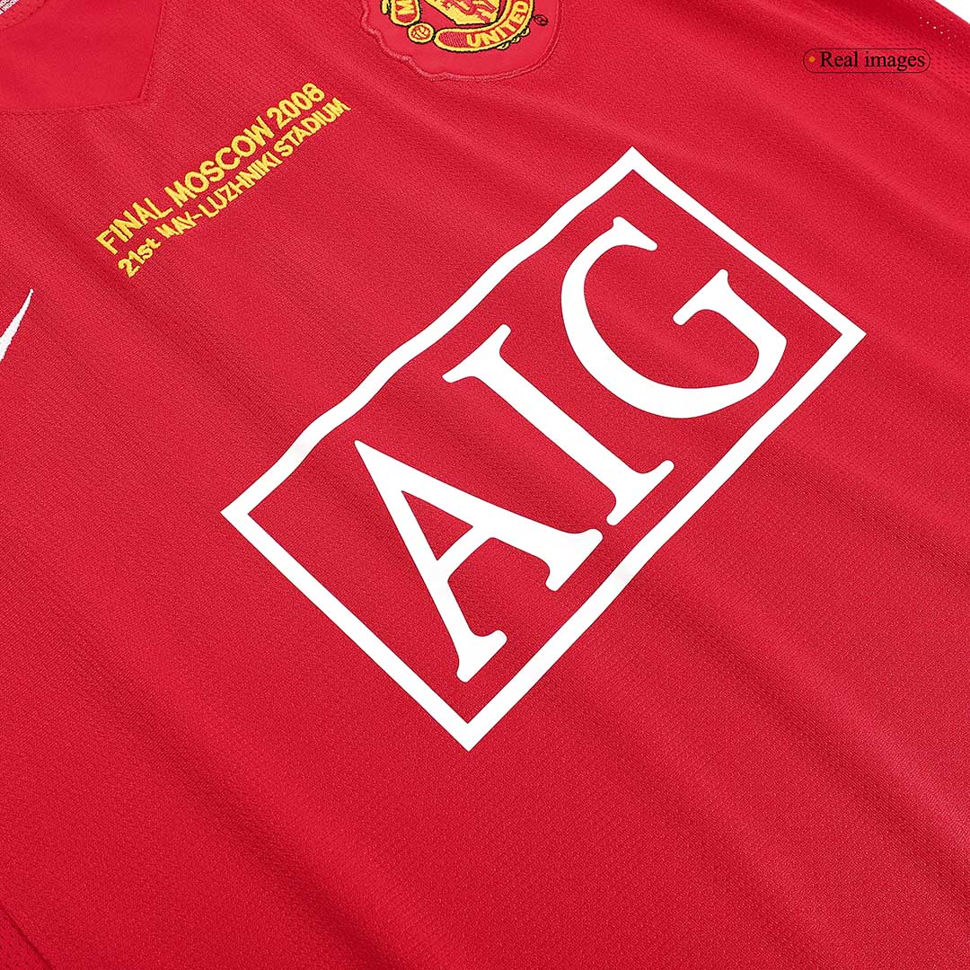 Cristiano Ronaldo x Retro Manchester United UCL Final Home Jersey 2007/08 - Image 11