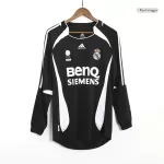 Retro Real Madrid Away Long Sleeve Jersey 2006/07 - minejerseys